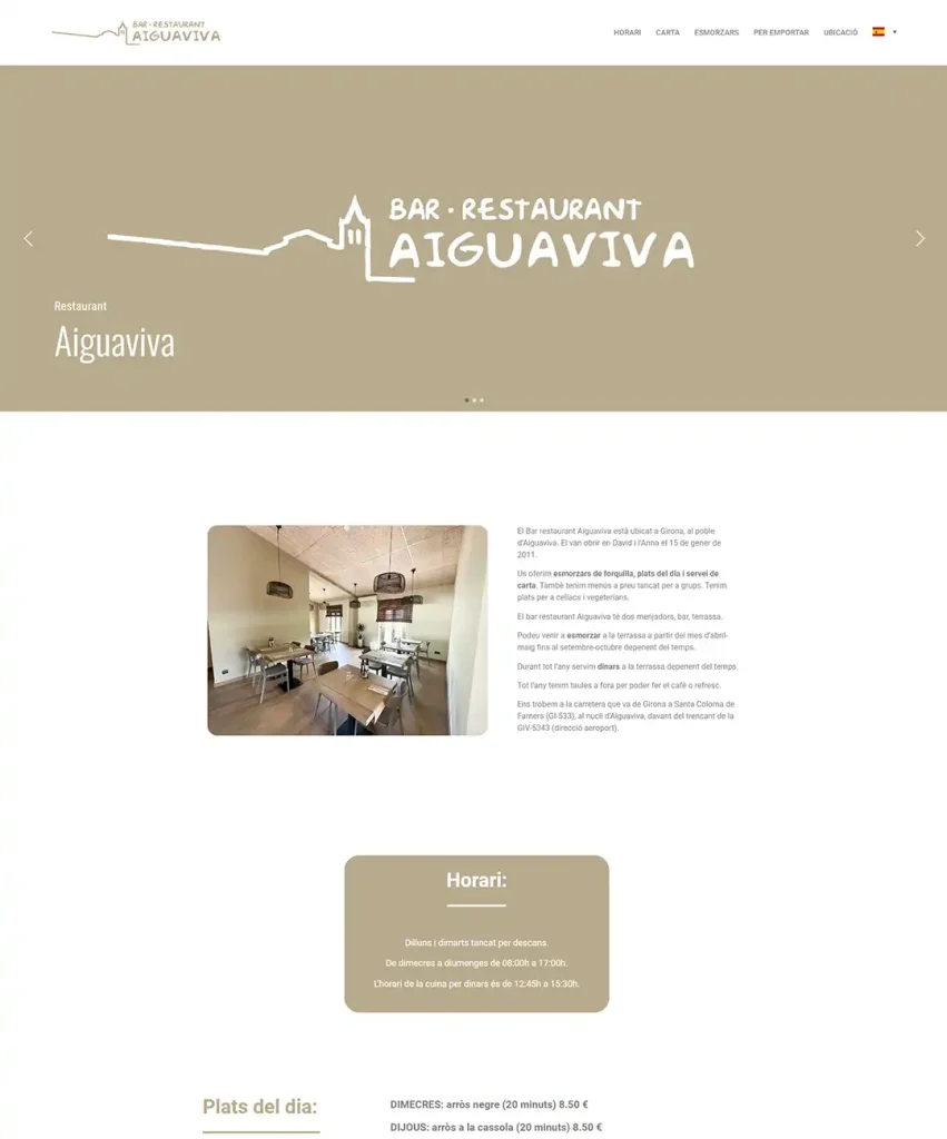 Diseño paginas web girona