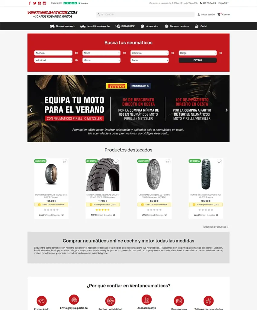diseño tiendas online girona